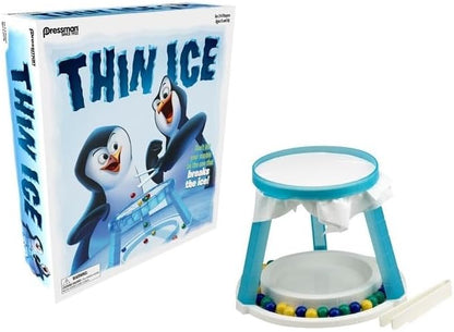 Goliath Pressman Thin Ice Game - Don't Let Your Marble Be The One That Breaks The Ice