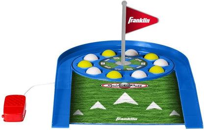 Franklin Sports Mini Putt Golf Game For Kids - Spin N' Electronic Putting Indoor + Toddlers Putter Balls Included, One Size