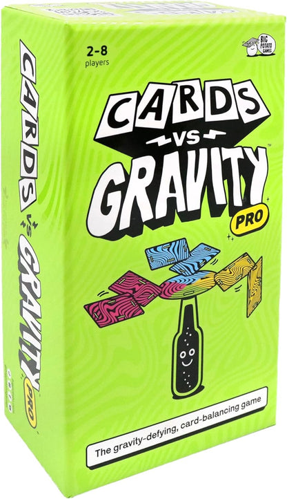 Big Potato Cards vs Gravity: The Gravity-Defying, Card-Balancing Game | Fun Card Game | 2+ players