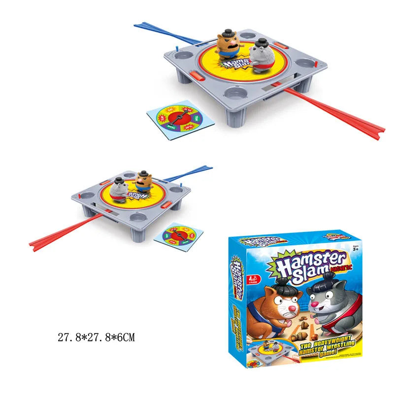 New Wrestling hamster Sumo two-player multiplayer battle party kids Gift Puzzle creative board game wedding toys